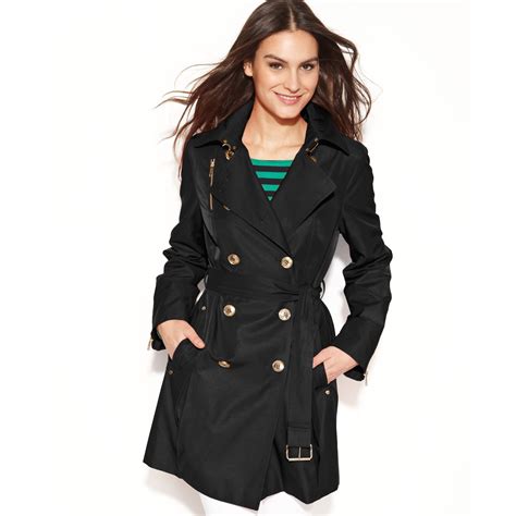 michael kors trenchcoat damen|michael kors belted trench coats.